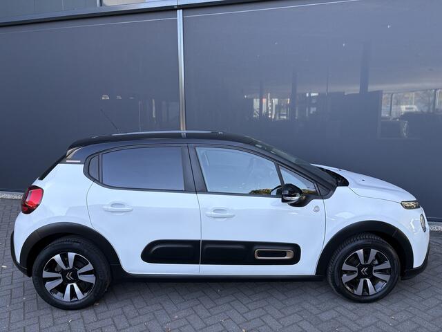 Citroen C3 1.2 PureTech C-Series Airco - Apple carplay - Bluetooth - Cruise control - Licht metalen velgen 16 inch - Navigatiesysteem - Radio - Stuur multifunctioneel - Led verlichting - Mistlampen - Start/stop systeem - Elektrische ramen - Extra getint glas achter