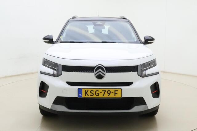 Citroen C3 Ë-C3 Plus 113pk Comfort Range 44 kWh | DEMO | 8 Jaar garantie | Carplay | Zwart dak | DAB Radio | Cruise control | Dakrails