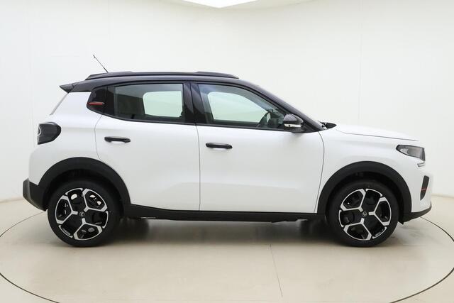 Citroen C3 Ë-C3 Plus 113pk Comfort Range 44 kWh | DEMO | 8 Jaar garantie | Carplay | Zwart dak | DAB Radio | Cruise control | Dakrails