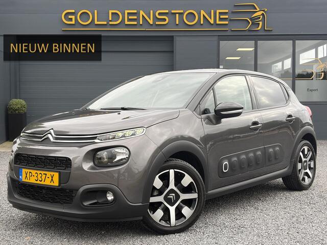 Citroen C3 1.2 PureTech S&S Shine D-riem vv in 02-2025 l 1e Eigenaar l Dealer Onderhouden l 110pk l Navi l Camera l Carplay l Clima l Cruise l Lm velgen l 6 Bak l Rijstrooksensor l Pdc l N.A.P l Apk tot 03-2027