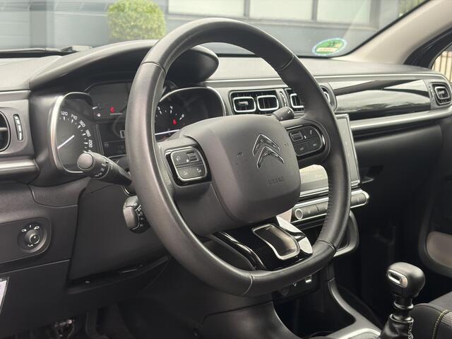 Citroen C3 1.2 PureTech S&S Shine D-riem vv in 02-2025 l 1e Eigenaar l Dealer Onderhouden l 110pk l Navi l Camera l Carplay l Clima l Cruise l Lm velgen l 6 Bak l Rijstrooksensor l Pdc l N.A.P l Apk tot 03-2027
