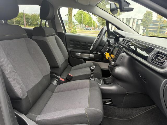 Citroen C3 1.2 PureTech S&S Shine D-riem vv in 02-2025 l 1e Eigenaar l Dealer Onderhouden l 110pk l Navi l Camera l Carplay l Clima l Cruise l Lm velgen l 6 Bak l Rijstrooksensor l Pdc l N.A.P l Apk tot 03-2027
