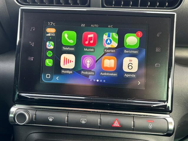 Citroen C3 Aircross 1.2 PureTech S&S Shine GARANTIE/AUTOMAAT/NW.DISTRI/CARPLAY/NAVI/CLIMA/CAMERA/CRUISECONTR. rijklaarprijs!