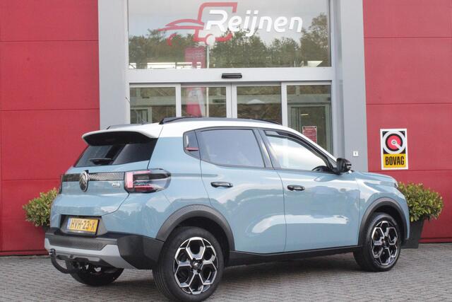 Citroen C3 1.2 100PK MAX | AFNEEMBARE TREKHAAK | POLAR WHITE DAK | MONTE CARLO BLUE | ACHTERUITRIJ CAMERA | 17" LICHTMETALEN VELGEN "ATACAMITE" | NAVIGATIE | DRAADLOZE APPLE CARPLAY/ANDROID AUTO | DRAADLOZE TELEFOONLADER | GETINTE ACHTERRUITEN | LED KOPLAMPEN | CLIMATE CONTROL | DAKRAILS "GLOSSY BLACK" | CRUISE CONTROL |