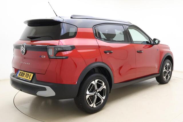 Citroen C3 Ë-C3 Aircross Max 113pk 44 kWh | Navigatie | 3 fasen | Climate control | Zwart dak | Dakrails | Lichtmetalen velgen | Draadloze telefoonlader