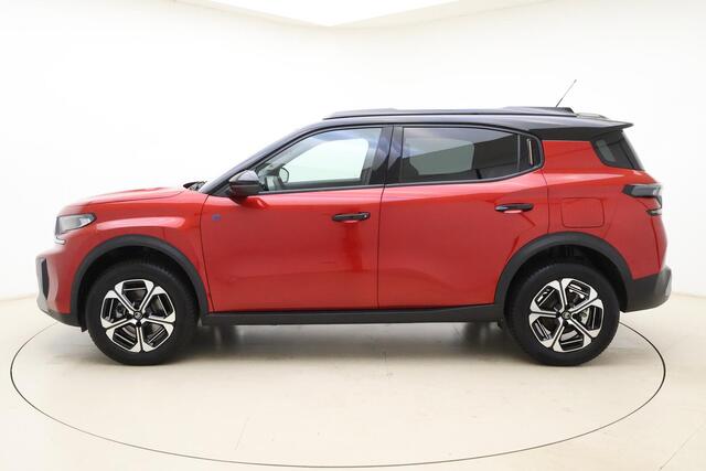 Citroen C3 Ë-C3 Aircross Max 113pk 44 kWh | Navigatie | 3 fasen | Climate control | Zwart dak | Dakrails | Lichtmetalen velgen | Draadloze telefoonlader