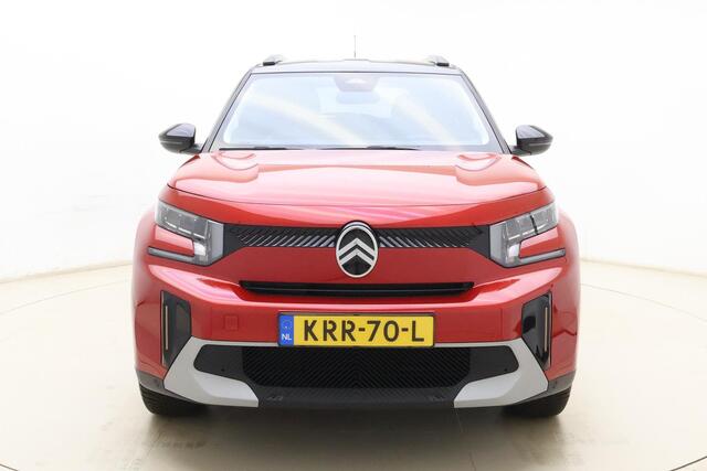 Citroen C3 Ë-C3 Aircross Max 113pk 44 kWh | Navigatie | 3 fasen | Climate control | Zwart dak | Dakrails | Lichtmetalen velgen | Draadloze telefoonlader
