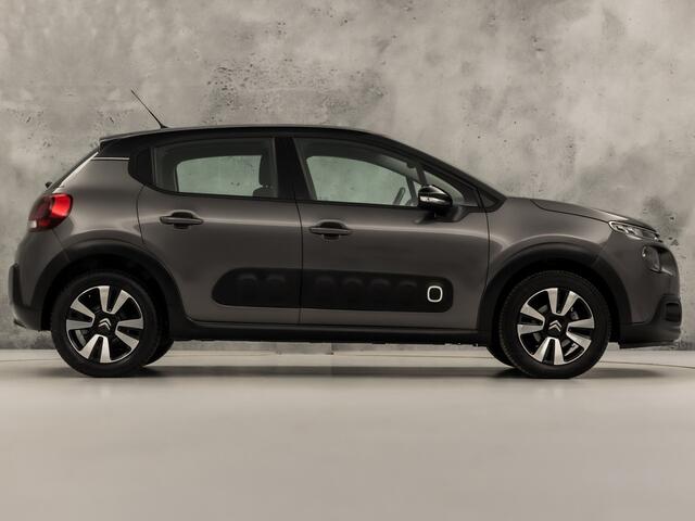 Citroen C3 1.2 PureTech S&S Sport Automaat (APPLE CARPLAY, GROOT NAVI, CAMERA, SPORTSTOELEN, PARKEERSENSOREN, LM VELGEN, CRUISE, NIEUWSTAAT)