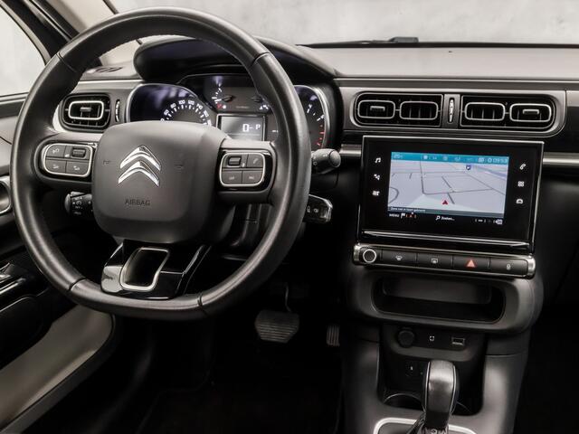 Citroen C3 1.2 PureTech S&S Sport Automaat (APPLE CARPLAY, GROOT NAVI, CAMERA, SPORTSTOELEN, PARKEERSENSOREN, LM VELGEN, CRUISE, NIEUWSTAAT)