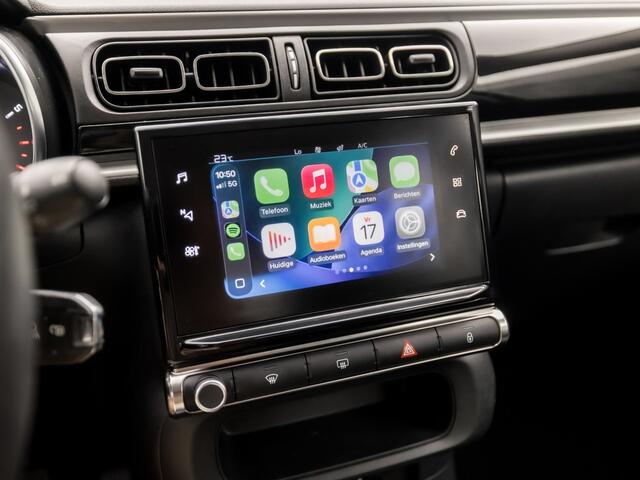 Citroen C3 1.2 PureTech S&S Sport Automaat (APPLE CARPLAY, GROOT NAVI, CAMERA, SPORTSTOELEN, PARKEERSENSOREN, LM VELGEN, CRUISE, NIEUWSTAAT)