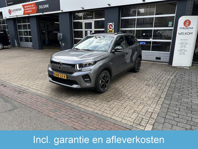 Citroen C3 Ë-C3 Max 113pk 44 kWh All-in Prijs Airco/Camera/Cruise/Apple CarPlay, Android auto/Navi Eurorepar