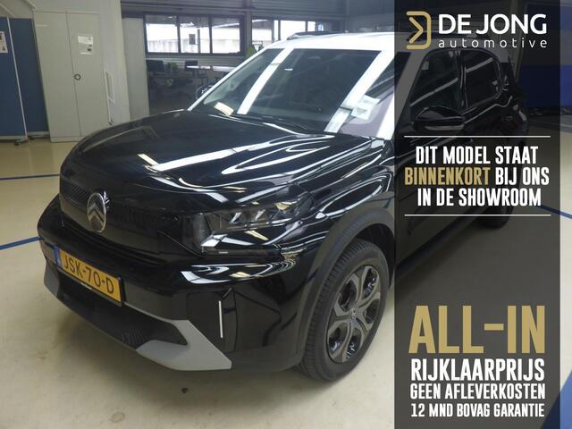 Citroen C3 Aircross 1.2 Hybrid 145pk Plus ALL-INRIJKLAARPRIJS/Camera/Apple Carplay/Airco/Lage kilometerstand
