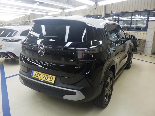 Citroen C3 Aircross 1.2 Hybrid 145pk Plus ALL-INRIJKLAARPRIJS/Camera/Apple Carplay/Airco/Lage kilometerstand