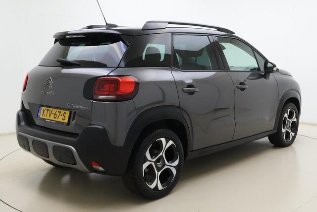 Citroen C3 Aircross 1.2 PureTech Shine Automaat 130 PK | Navigatie | Climate control | Dakrails | DAB Radio | Keyless | Extra getint glas | Lichtmetalen velgen
