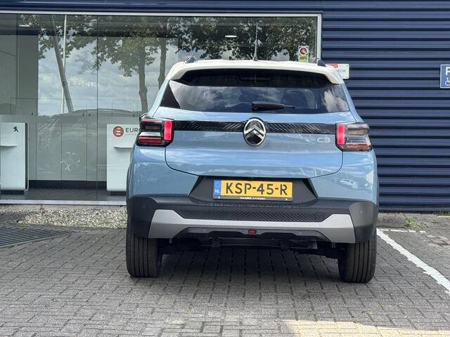 Citroen C3 1.2 Turbo 100pk Max | Apple Carplay/Android Auto | Achteruit rijcamera | Voorstoelen verwarmd | lichtmetalen velgen 17" | elektrische ramen voor