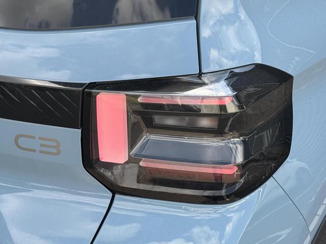 Citroen C3 1.2 Turbo 100pk Max | Apple Carplay/Android Auto | Achteruit rijcamera | Voorstoelen verwarmd | lichtmetalen velgen 17" | elektrische ramen voor