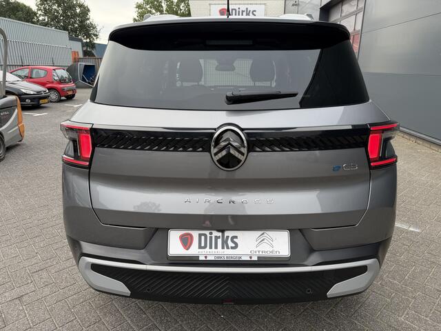 Citroen C3 Ë-C3 Aircross Max 113pk Comfort Range 44 kWh (Camera - Parkeersensoren V+A - Automatische Airco - Navigatie - Apple Carplay - LED - 17"incl 4S - Dodehoek detectie)