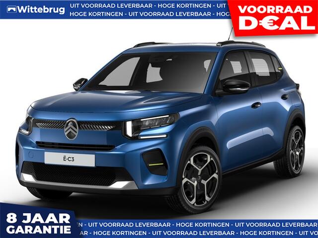 Citroen C3 Ë-C3 Plus 113pk Comfort Range 44 kWh DIRECT RIJDEN - RIJKLAAR - 8 JAAR GARANTIE