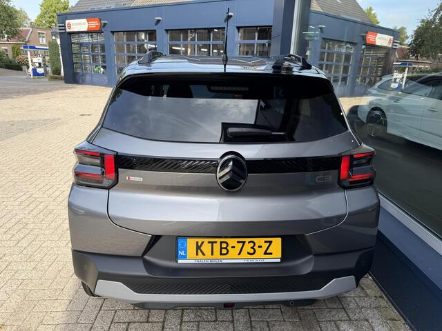 Citroen C3 Ë-C3 Collection 113pk Comfort Range 44 kWh Tot 8 jaar Garantie| Automaat | 100% Elektrisch | Meest Complete Uitvoering | Tot 320 KM WLTP Actieradius | Cruise Control | Camera | Parkeersensoren | Apple Carplay & Android Auto | 17" Lichtmetalen Velgen | Comfortschuim Stoelen | LED Verlichting | DAB Radio |