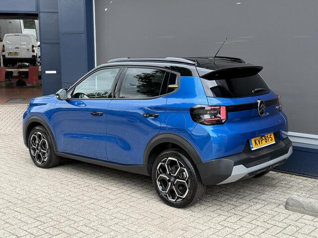 Citroen C3 Ë-C3 Max 113pk 44 kWh | Automaat | 100% Elektrisch | Meest Complete Uitvoering | Tot 320 KM WLTP Actieradius | Navigatie | Climate Control | Cruise Control | Camera | Parkeersensoren | Apple Carplay & Android Auto | 17" Lichtmetalen Velgen | Comfortschuim Stoelen | LED Verlichting | DAB Radio |
