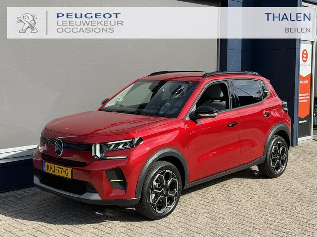 Citroen C3 1.2 Hybrid 110pk Max | Automaat | Nieuwe Auto | Tot 8 Jaar Garantie | Advanced Comfort Stoelen | Navigatie | Full LED Verlichting | Camera | Hoge Zitpositie | Parkeersensoren | Hybride Rijden Zonder Stekker | Lichtmetalen Velgen |