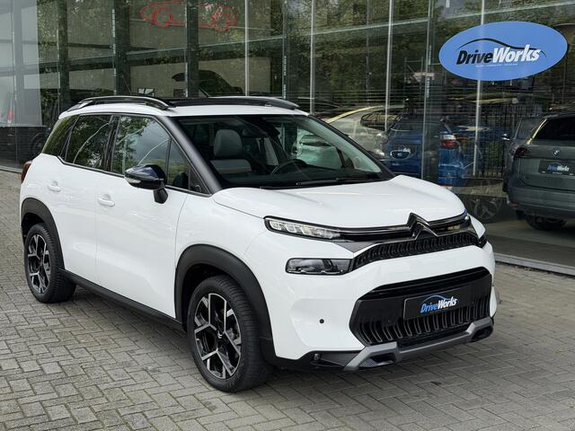 Citroen C3 Aircross 1.2 SHINE 130PK | Nieuwstaat | Automaat | Pano | 1/2 Leer | 17" | Carplay | Interesse in een bezichtiging of proefrit, bel of app met 06-24282842 / 06-42130156