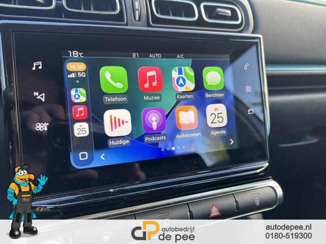 Citroen C3 1.2 PureTech C-Series GARANTIE/CARPLAY/CLIMA/CRUISE/NAVI rijklaarprijs!