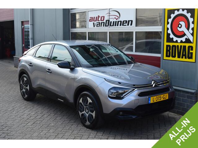 Citroen C4 1.2 Puretech Feel O.a: Afn. Haak, PDC, Carplay, Clima, Cruise, Rijklaar, Etc. All-in prijs!