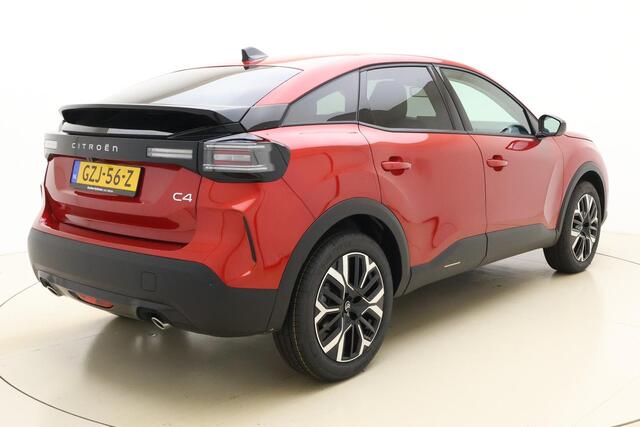 Citroen C4 Hybrid 136 Max | Nieuw model! | Automaat | Comfort stoelen en -vering | Rondom zicht camera | Apple Carplay/Android Auto | Head Up-display | Adaptive Cruise Control | Climate Control