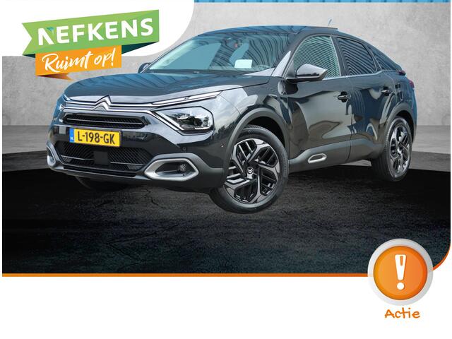 Citroen C4 1.2 130PK Shine | AppleCarPlay/AndroidAuto | Schuifkanteldak | Cruise Control | Navigatie | LMV | Climate Control | Camera | Head-Up Display | Armsteun | Isofix |