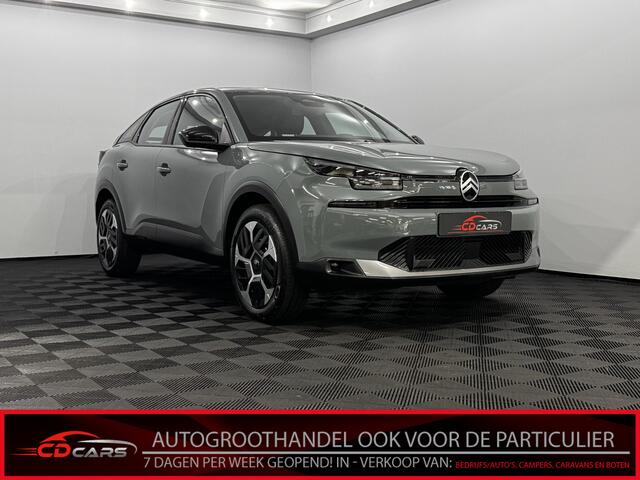 Citroen C4 1.2 Hybrid 145pk Plus Half leder, Camera, Navi, Cruise control, Virtual desk, Clima, 2 jaar garantie