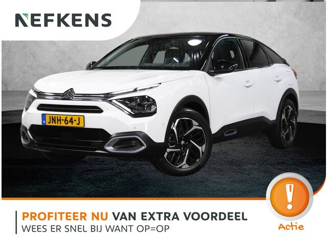 Citroen C4 1.2 130PK Feel Pack | 1ste Eigenaar | Head-Up Display | Adaptive Cruise Control | 360'Camera | Keyless | AppleCarPlay/AndroidAuto | Stoel/stuur/Voorruitverwarmd | Lederen/Stoffenbekleding | Isofix | Privacy Glass |