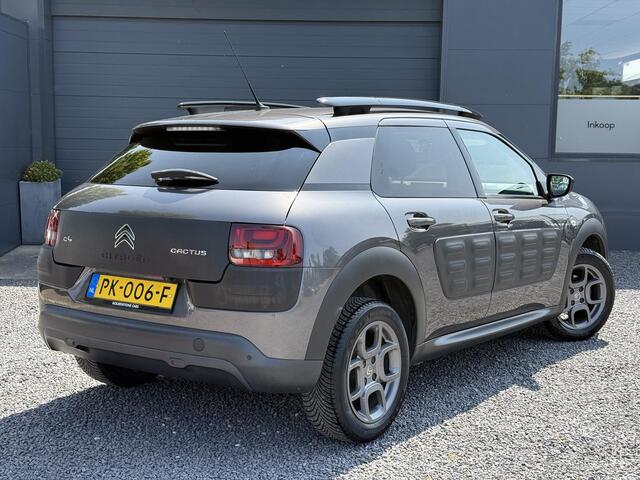 Citroen C4 CACTUS 1.2 PureTech Shine Automaat,Dealer Onderhouden,Navi,Camera,Clima,Cruise,Pdc,Lm velgen,Apk tot 07-2026