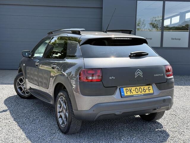Citroen C4 CACTUS 1.2 PureTech Shine Automaat,Dealer Onderhouden,Navi,Camera,Clima,Cruise,Pdc,Lm velgen,Apk tot 07-2026