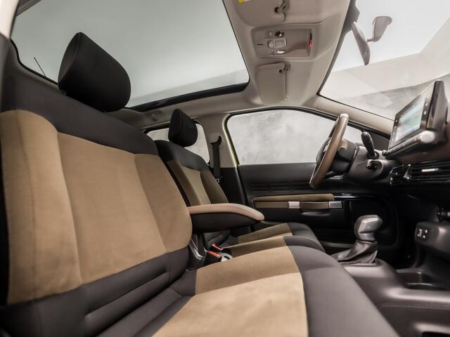 Citroen C4 CACTUS 1.2 PureTech One-Tone 110Pk Automaat (PANORAMADAK, NAVIGATIE, CAMERA, STOELVERWARMING, SPORTSTOELEN, GETINT GLAS, CRUISE, NIEUWSTAAT)