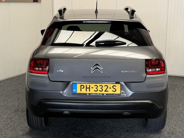 Citroen C4 CACTUS 1.2 PURETECH ONE-TONE NAVIGATIE CRUISE CONTROL CLIMATE CONTROL BLUETOOTH TELEFOON MEDIA VOORBEREIDING 17" LICHTMETALEN VELGEN PDC ZEER MOOI !!