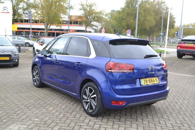 Citroen C4 PICASSO 1.2 PureTech Shine I NAVIGATIE I 5 APARTE STOELEN I ACHTERUITRIJCAMERA I KEYLESS ENTRY & START I 130 PK I L.M. WIELEN I METALLIC KLEUR I PANORAMA VOORRUIT I