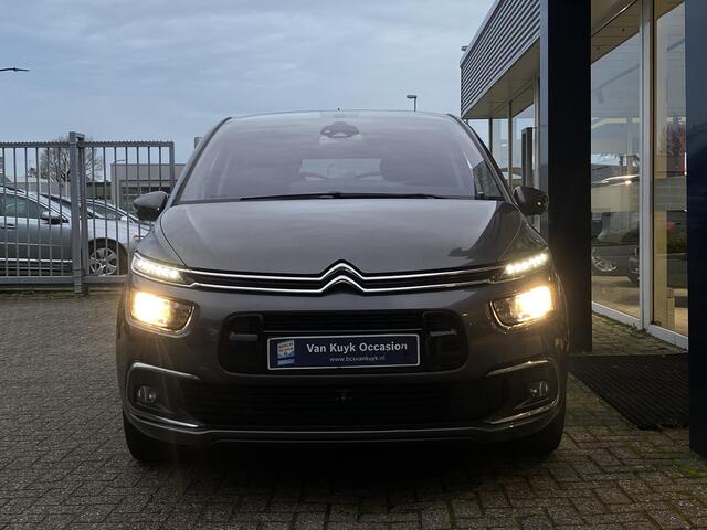 Citroen C4 PICASSO 1.6 BlueHDI Shine / Automaat / NL-Auto / 1e-Eigenaar / Dealer-Onderhouden / Massage-Stoelen / Adaptieve Cruise-Control / Climate-Control / Trekhaak / 360°-Camera / Apple-Carplay & Android-Auto / Keyless / Elektr.-Achterklep / Armsteun-Voor / DAB Radio-Blu