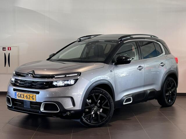 Citroen C5 Aircross SUV Shine Pack 1.6 PHEV Hybrid 225pk ë-EAT8 AUTOMAAT | TWO-TONE! | SCHUIF/KANTELDAK | HANDSFREE A.KLEP | CAMERA | NAVI | LEDER | STOELVERW. | ADAPTIVE CRUISE | DAB+