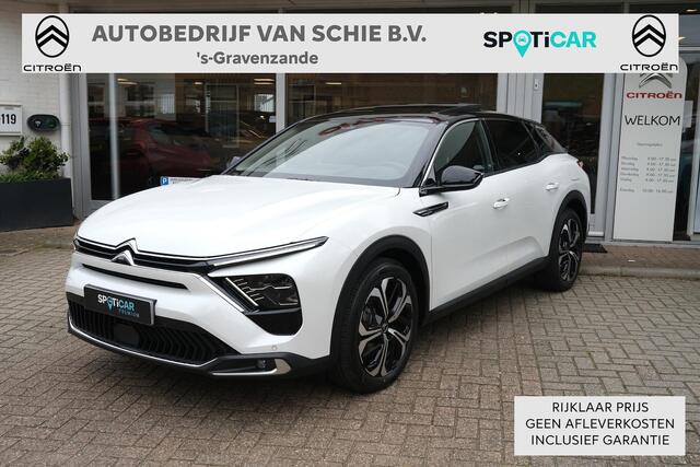 Citroen C5 X Hybrid 225 Shine Panoramadak | Leer | Stoelverwarming etc