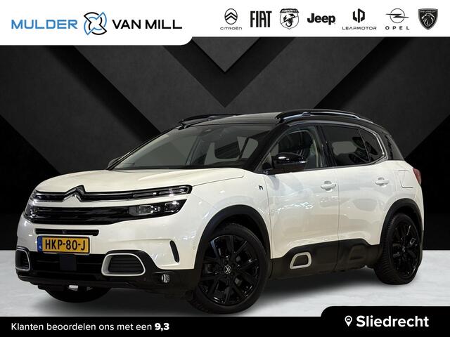 Citroen C5 Aircross Shine Pack 1.6 Turbo 225pk HYbrid ë-EAT8 | TWO-TONE! | SCHUIF/KANTELDAK | TREKHAAK | HANDSFREE A.KLEP | ADAPTIVE CRUISE | 360° CAMERA | NAVI | LEDER | STOELVERW. | DAB+
