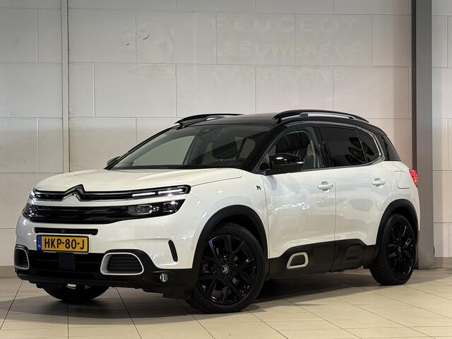 Citroen C5 Aircross Shine Pack 1.6 Turbo 225pk HYbrid ë-EAT8 | TWO-TONE! | SCHUIF/KANTELDAK | TREKHAAK | HANDSFREE A.KLEP | ADAPTIVE CRUISE | 360° CAMERA | NAVI | LEDER | STOELVERW. | DAB+