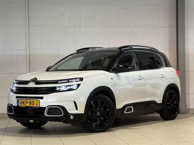 Citroen C5 Aircross Shine Pack 1.6 Turbo 225pk HYbrid ë-EAT8 | TWO-TONE! | SCHUIF/KANTELDAK | TREKHAAK | HANDSFREE A.KLEP | ADAPTIVE CRUISE | 360° CAMERA | NAVI | LEDER | STOELVERW. | DAB+