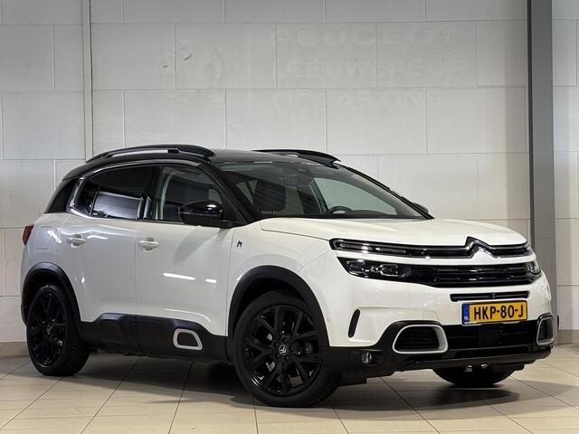 Citroen C5 Aircross Shine Pack 1.6 Turbo 225pk HYbrid ë-EAT8 | TWO-TONE! | SCHUIF/KANTELDAK | TREKHAAK | HANDSFREE A.KLEP | ADAPTIVE CRUISE | 360° CAMERA | NAVI | LEDER | STOELVERW. | DAB+