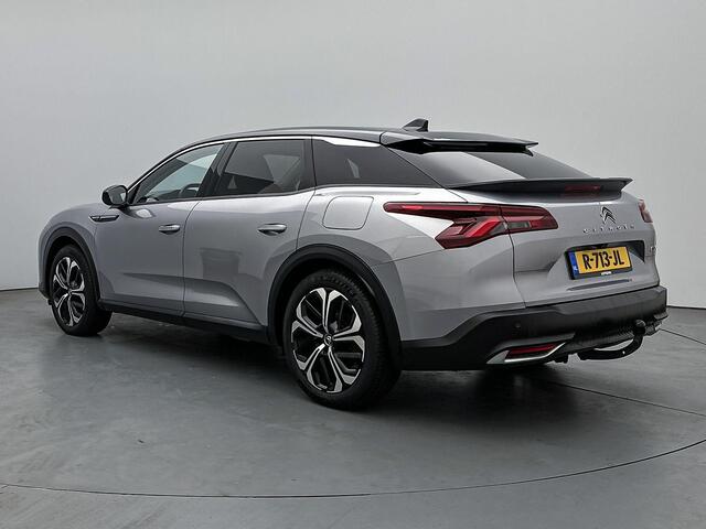 Citroen C5 X Business Plus Hybrid 225 pk Automaat | Navigatie | Achteruitrijcamera | Parkeersensoren Voor en Achter | Verwarmde Comfortstoelen | LED Koplampen | Keyless Entry/Start | Verwarmd Lederen Stuurwiel | Trekhaak | Adaptieve Cruise Control | 19" Lichtmetalen