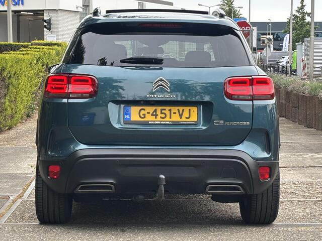 Citroen C5 Aircross Shine Business Plus 1.6 Turbo 180pk EAT8 | 1.500 KG TREKGEWICHT | PANODAK | 360° CAMERA + SENSOREN | NAVI | DAB+ | ISOFIX | DODEHOEK WAARSCHUWING | TREKHAAK |