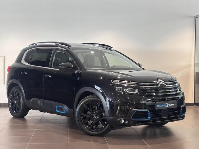 Citroen C5 Aircross Shine Pack 1.6 HYbrid PHEV 225pk e-EAT8 BLACK EDITION | SCHUIF/KANTELDAK | NAPPA LEDER | HANDSFREE A.KLEP | 360° CAMERA | NAVI | STOELMASSAGE | ADAPTIVE CRUISE | DAB+