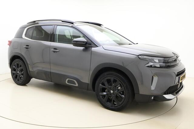 Citroen C5 Aircross 1.2 Hybrid ë-Series 136 PK Automaat | Navigatie | Climate control | Stoelverwarming | Keyless | Dakrails | Lichtmetalen velgen | Zwart dak | Extra getint glas