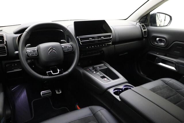Citroen C5 Aircross 1.2 Hybrid ë-Series 136 PK Automaat | Navigatie | Climate control | Stoelverwarming | Keyless | Dakrails | Lichtmetalen velgen | Zwart dak | Extra getint glas