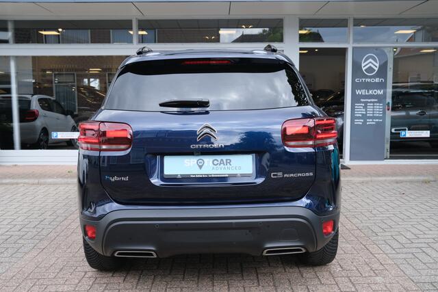 Citroen C5 Aircross Hybrid 225Shine Leer/All Wheather Banden/Elektr. Achterlklep/Stoelverwarming